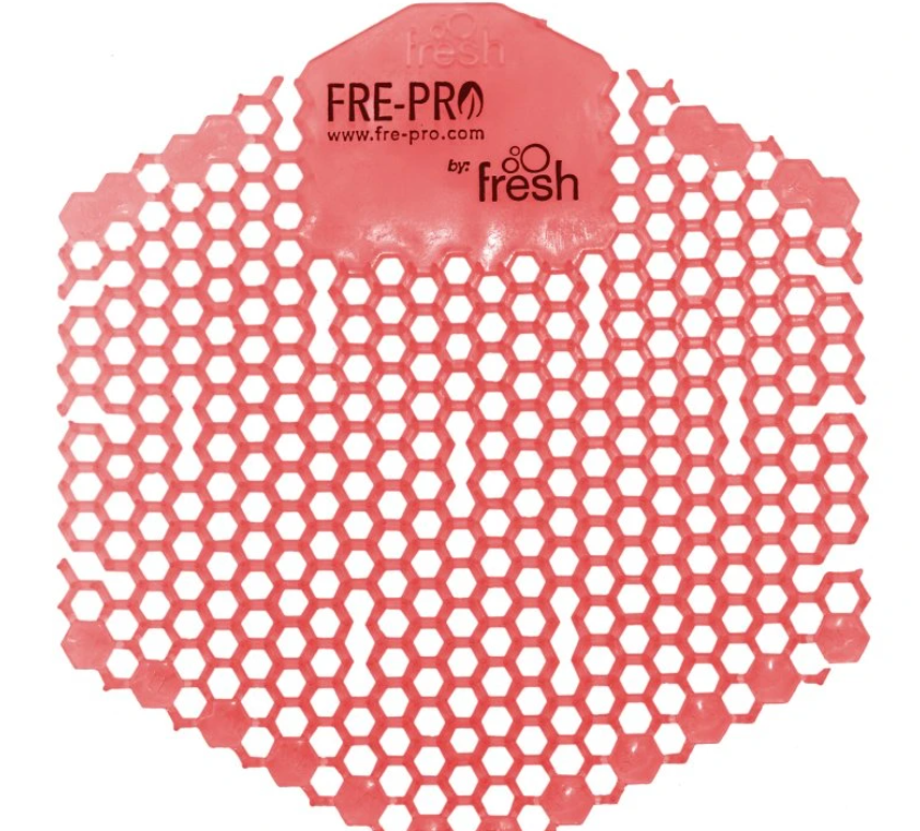 Pisoárové sítko FRE-PRO Wave 3D - kiwi/grapefruit