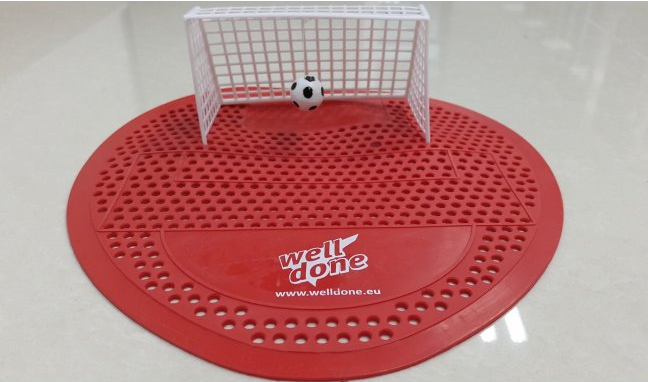 WELL DONE Vonné sítko do pisoáru GOAL STYLE Cherry - red
