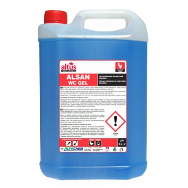 ALTUS Professional ALSAN WC gel čistič WC 5 l modrý 