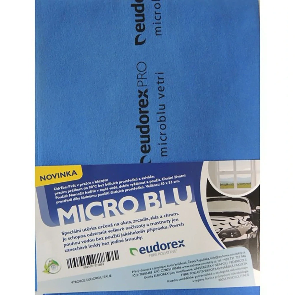 EUDOREX/PANNOPELL hadřík na okna, zrcadla, lesklý nábytek a chrom MICRO MAGIC BLU