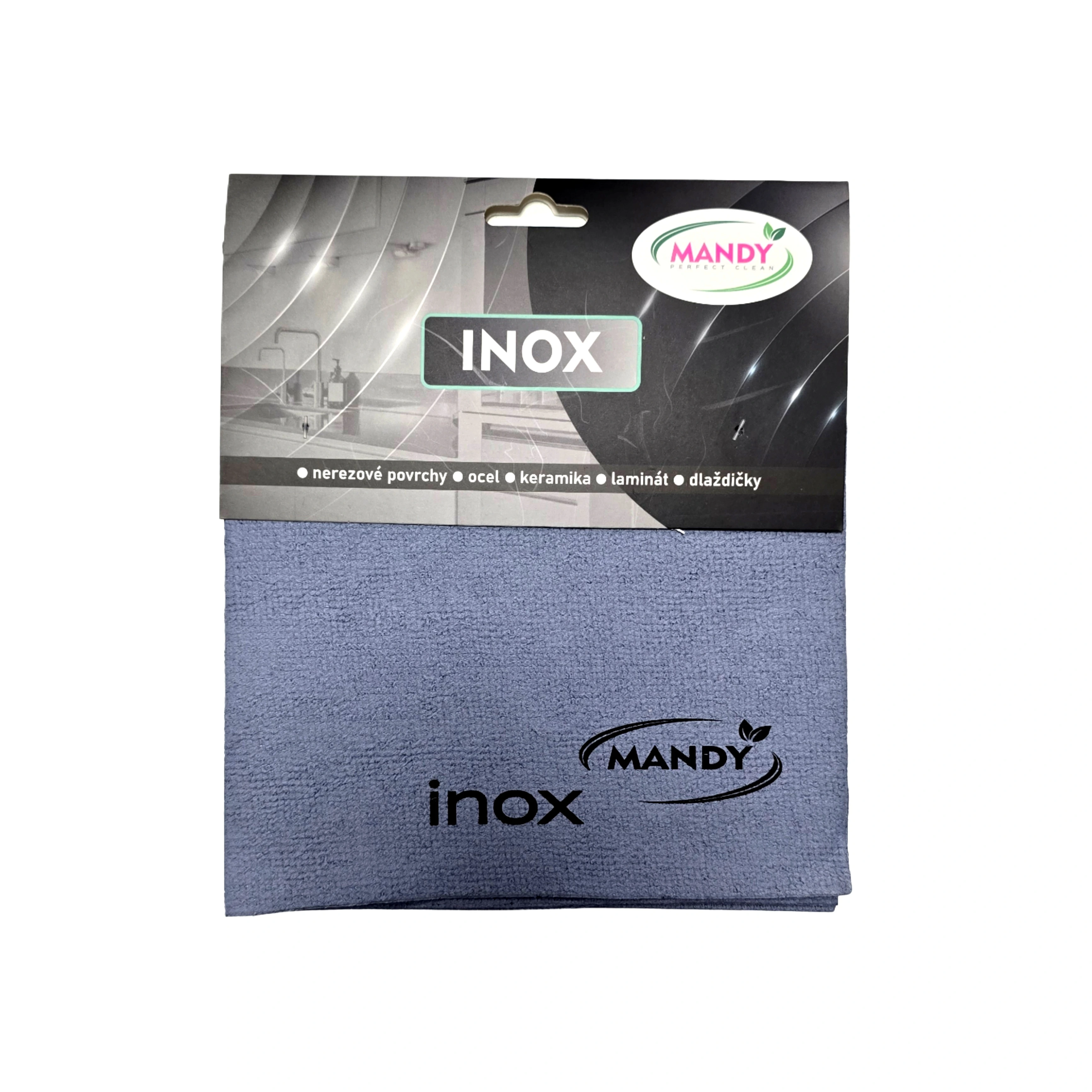 EUDOREX /PANNOPELL mikroutěrka na nerez INOX