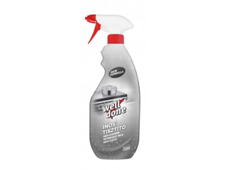 WELL DONE Inox čistič ploch z nerezavějící oceli s rozprašovačem 750 ml