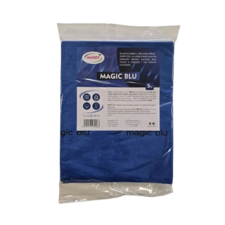 EUDOREX/PANNOPELL hadřík na okna, zrcadla, lesklý nábytek a chrom MICRO MAGIC BLU 5 ks